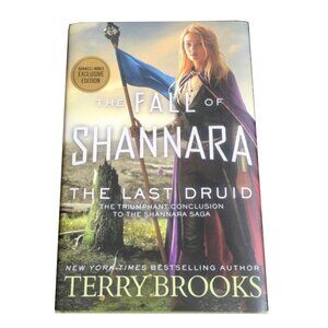 The Last Druid by Terry Brooks Final Book in Shannara Series brand new HARDCOVER